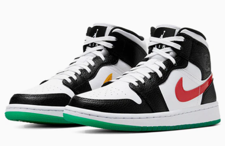 NIKE JORAN1 MID ALT 18cm 新品 Size 8.5 - Air Jordan 1 Mid Alternate Swoosh W for sale