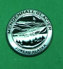 Mendenhall Glacier Juneau, AK, Collectible Token
