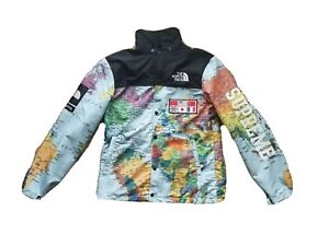 The North Face Supreme Jacket World Map