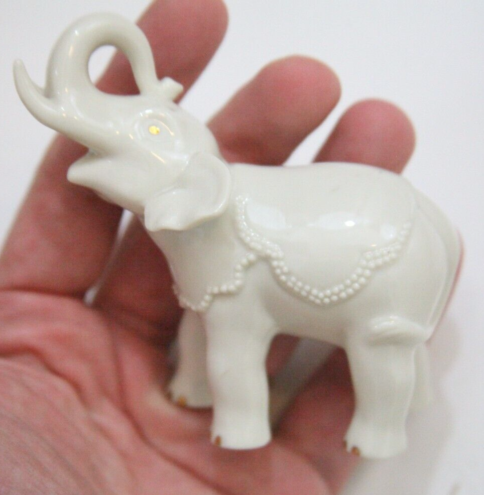 ⭐︎エレファント⭐︎ Lenox Elephant White Small 4