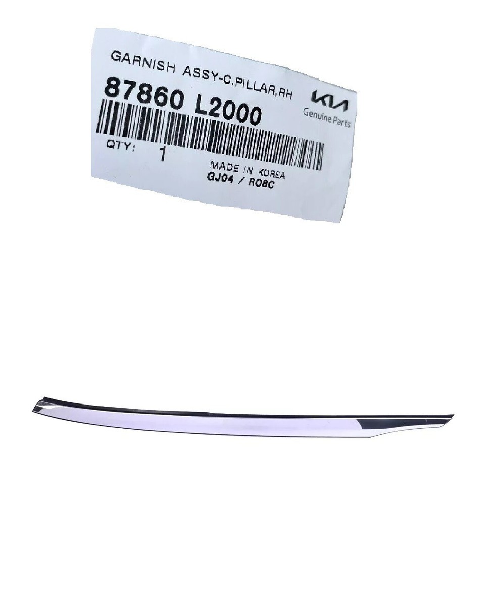 паachan品 87860L2000 Genuine Hyundai / KIA GARNISHASSY-C.PILLA for sale