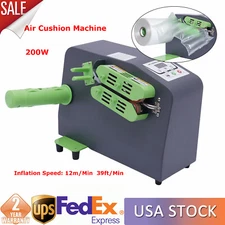 Air Bubble Maker Machine Bags Wrap Air Cushion Films Machine Air Pillow Inflator