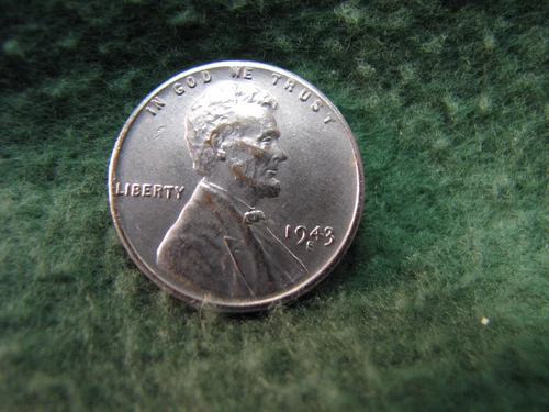 1943 S  U.S. Lincoln Steel Cent   Gorgeous GEM UNCIRCULATED  Penny  NICE !
