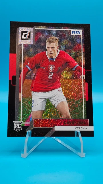 2022-23 Donruss Soccer David Zima Black 1/1 #22 Czechia