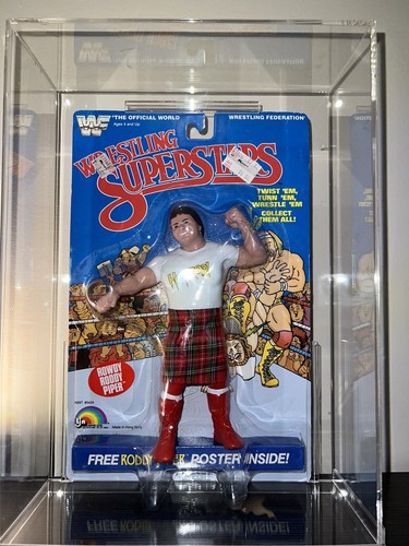 NEW WWF Rowdy Roddy Piper LJN 1985 Wrestling Super...