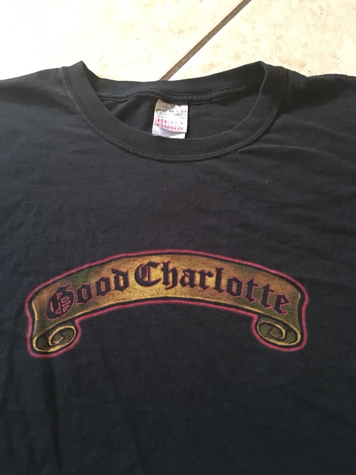 2004 Good Charlotte The Chronicles Of Life And Death TShirt Size XL USED Concert - Image 3 of 4