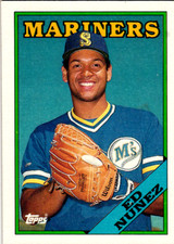 1988 Topps - #258 Edwin Nunez