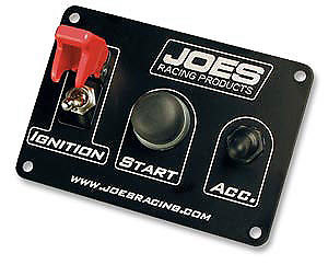 JOE'S RACING SWITCH PANEL IGNITION, START, 1 ACCESSORY 46100 HEAVY DUTY 40 AMP - Bild 1 von 1