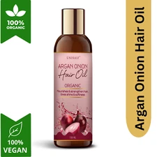 Unisaif Argan Onion Oil for Hair Growth Oil 100% Pure for Hair Loss Dry & Damage