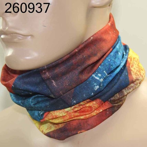 Unisex Multipurpose Neck Gaiter Face Scarf Sun Shield Windproof Headwea 937 - Picture 1 of 16