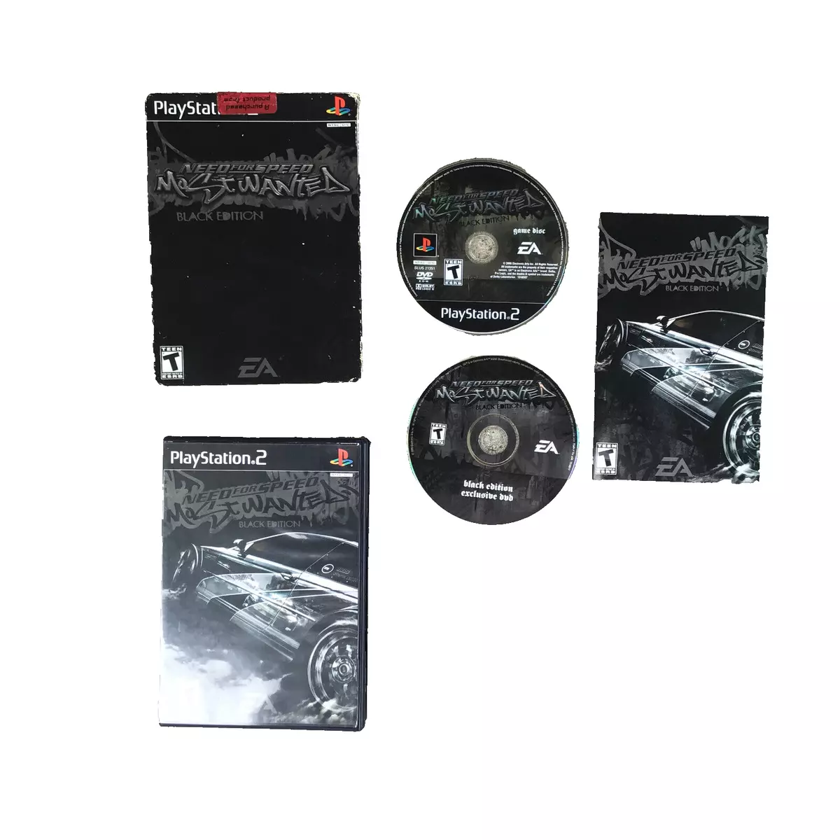 Need for Speed: Most Wanted -- Black Edition (Sony PlayStation 2, 2005) for  sale online