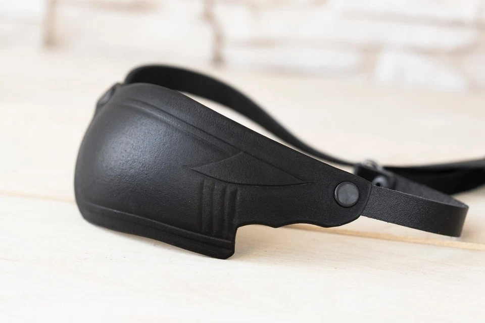 Leather Eye Patch, Eye Patch, Slim Eye Patch, Black Eye Patch, One Eye - Image 3 of 4