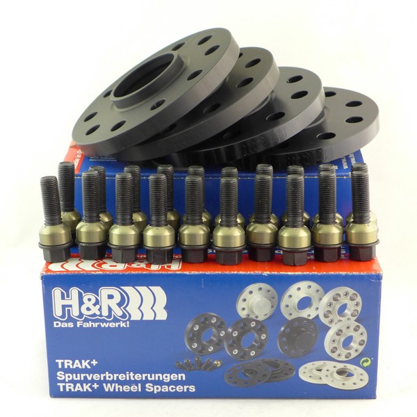 H&R Spurverbreiterung 30/36Mm Schwarz FüR Porsche 981 982 986 987 991 996 997-image