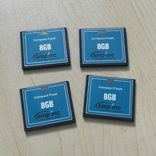 Amp 8GB Compact Flash Card X4