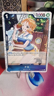 One Piece Cards - Nami (Pirate Holo) P-053 The Best PRB-01 Japanese