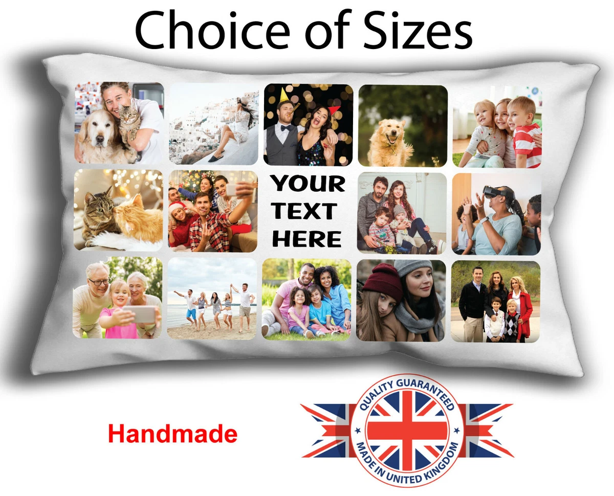Personalised rectangle cushion sale