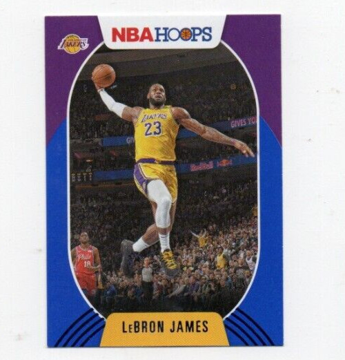 2020-21 Hoops Blue LeBron James