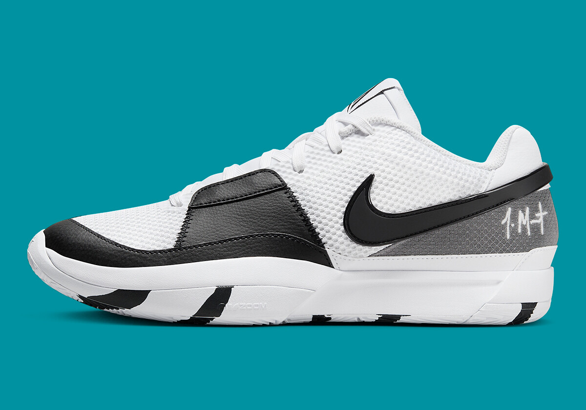 Nike Ja Morant 1 Scratch 2.0 Белый Черный FQ4796-101 sz 10 Мужские