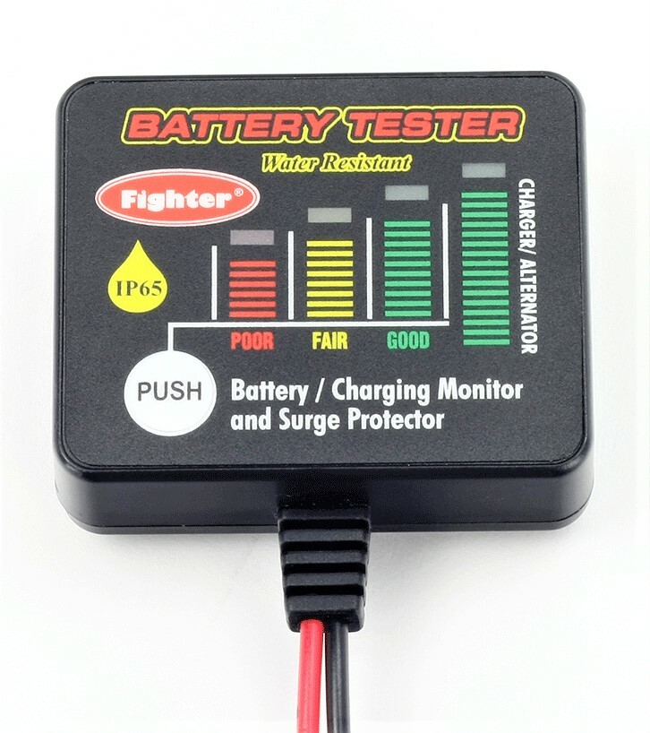 BikeTek Battery And Alternator Tester  12V