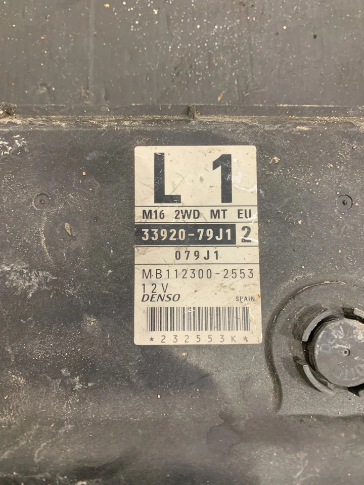 2007 SUZUKI SX4 1.6 ДВИГАТЕЛЬ УПРАВЛЕНИЯ ECU 33920-79J1 #2 - Изображение 2 из 3