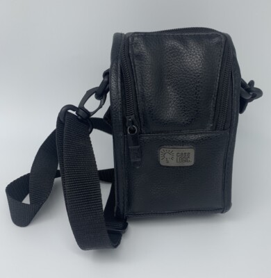 Case Logic Padded Digital Synthetic Leather Camera Bag Case With Strap
