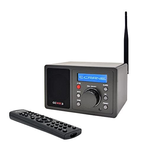 C. Crane CC WiFi 3 Radio internetowe ze Skytune, Bluetooth, zegarem i alarmem - Zdjęcie 1 z 8