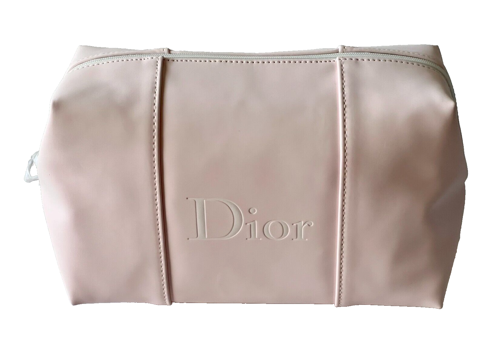 Dior Trousse Pouch Empty Makeup Bag Light Pink Authentic New in Box-image