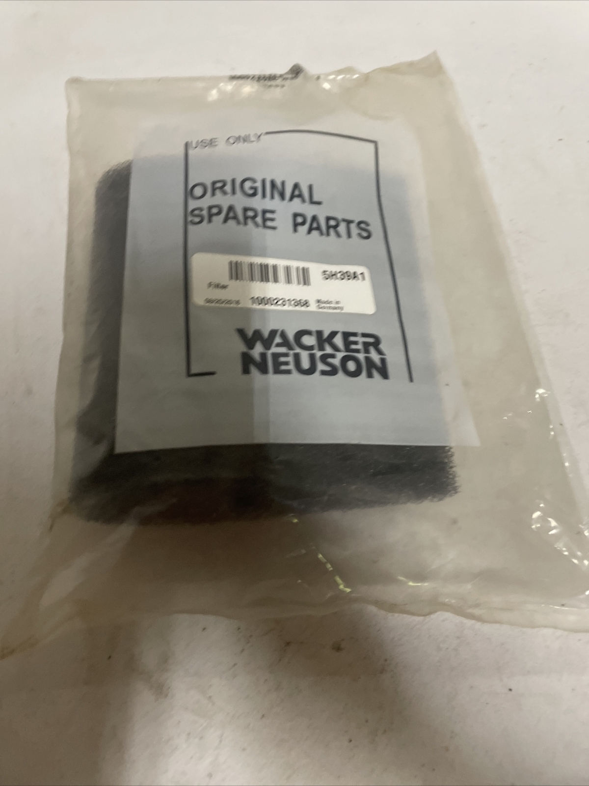 wacker neuson filter #1000231368 | eBay 