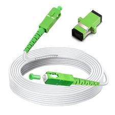 30 Meters SC APC to SC APC Fiber Optic Internet Cable Armored Single Mode