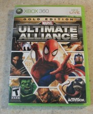 marvel ultimate alliance gold edition xbox 360
