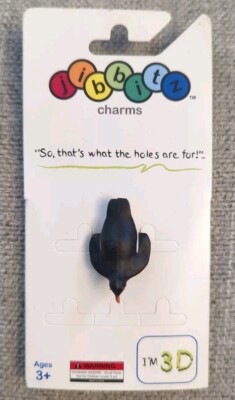 3D Penguin Authentic Jibbitz Shoe Charm for Crocs 1st Gen New