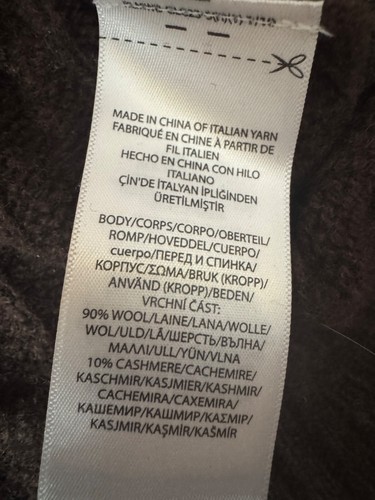 Ralph Lauren Damen Pullover Gr. L – Braun – Woll-Kaschmir-Mix - Bild 6 von 7