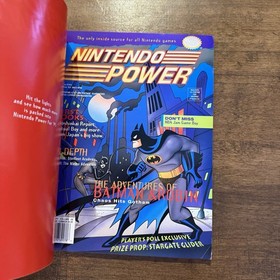 Nintendo Power Vol. 68 Jan 1995 BONUS ISSUE Batman & Robin w Mega Man Poster NES
