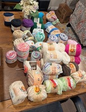 COTTON YARN Peaches  Creme or Sugar 'n Cream-30 COLORS AVAILABLE - Free Ship