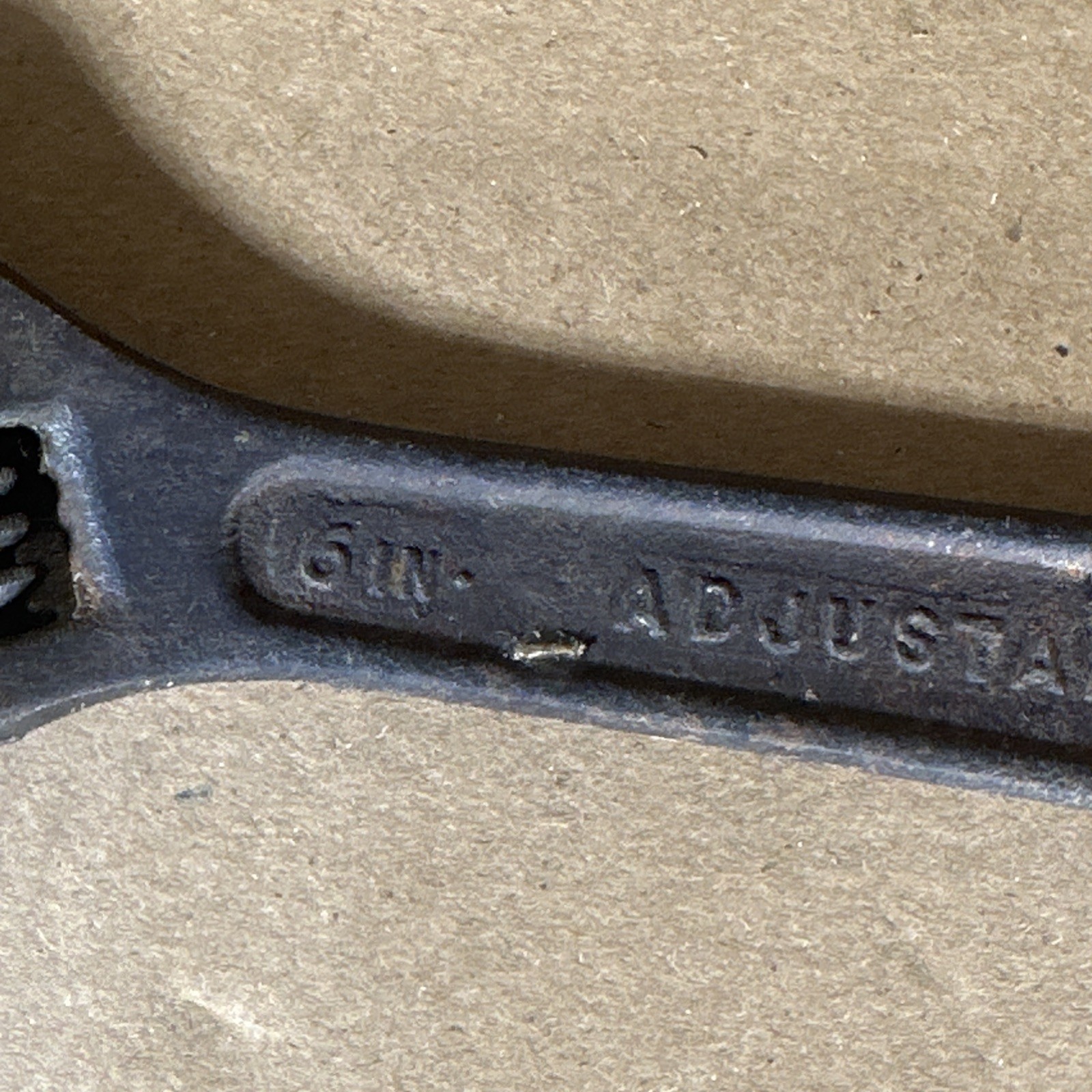 Vintage J.H. Williams & Co. 6” Adjustable Wrench Locking Made In USA