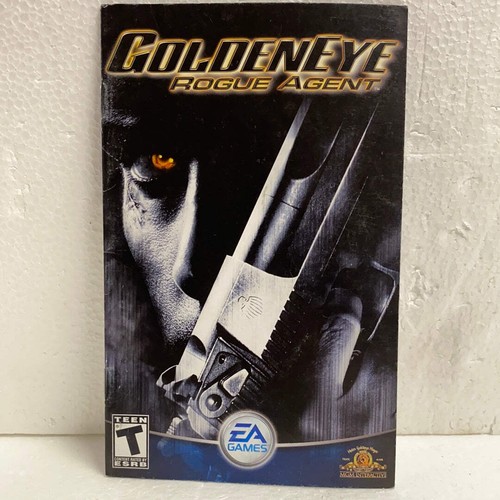 PS2 Goldeneye Rogue Agent Instruction Manual ONLY