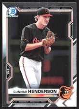 658I 2021 Bowman #BCP-49 Gunnar Henderson Chrome Prospects