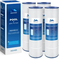 CCP420 Pool Filter Cartridges 4 Pack, with Pentair Clean & Clear Plus 420, 17...