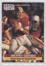 1991 Pro Set Spanish Mark Rypien #252 0a2