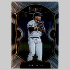 Luis Garcia Rookie #52 2021 Panini Select Concourse Houston Astros Baseball Card. rookie card picture