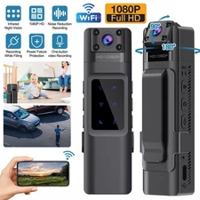 Body Cam Worn Camera WiFi Personal Security Mini 1080P Video Recording