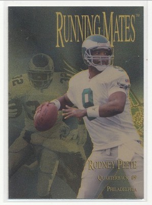 1996 Edge Running Mates Gold Rodney Peete/Ricky Watters Missing Serial Number