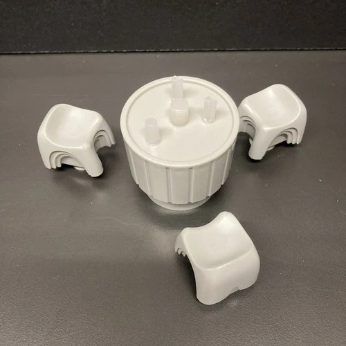 Star Wars TVC Haslab Cantina Bar Table 3x Chairs 3x Cups 3.75" Scale Diorama Set