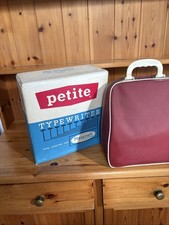 Vintage Typewriter 1960s Playcraft Toys Ltd Petite Typewriter In Original Case