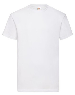 Fruit Of The Loom 61036 Herren Valueweight Rundhals Baumwolle T-Shirt Hauptfarbe