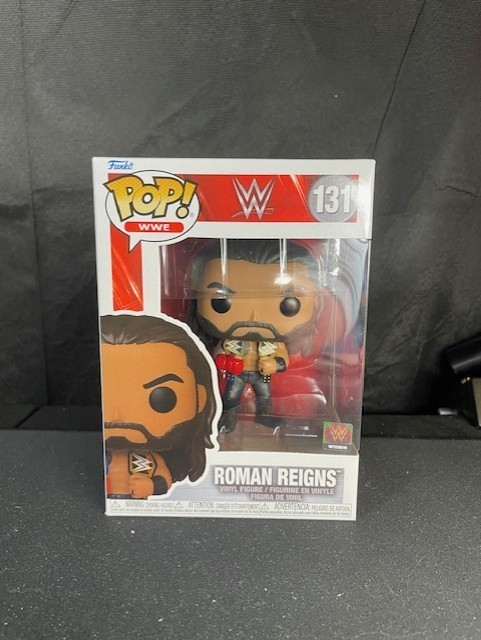 WWE Roman Reigns with Belts Funko Pop! Vinyl Figure #131