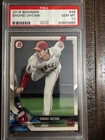 SHOHEI OHTANI 2018 TOPPS BOWMAN ROOKIE RC #49 PSA 10 GEM MINT! DODGERS MLB CHAMP