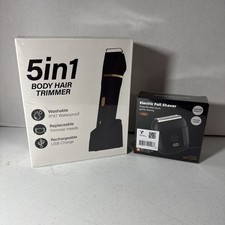Body Hair Trimmer And Electric Foil Shaver