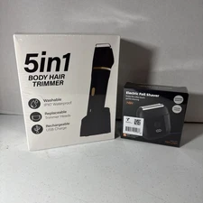 Body Hair Trimmer And Electric Foil Shaver