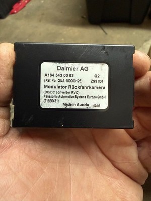 06-18 Mercedes gl450 W221 S550 S400 Rear View Camera Control Module 1645430062